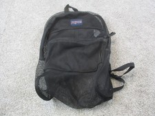 JanSport Mesh Backpack Black